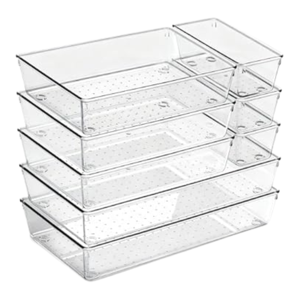 clear drawer organizer for home organization